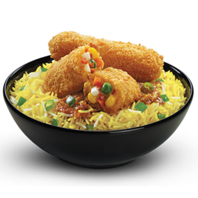 "Rice Bowlz with VEG Patty - KFC - Click here to View more details about this Product